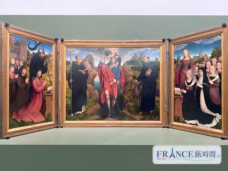 ハンス・メムリンクの《モーレル三連祭壇画》